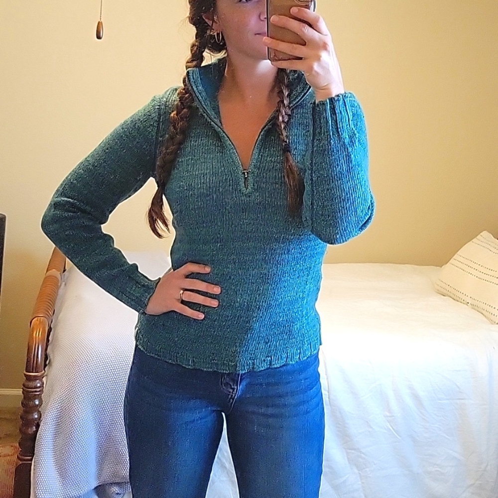 Woolrich Quarter Zip Sweater